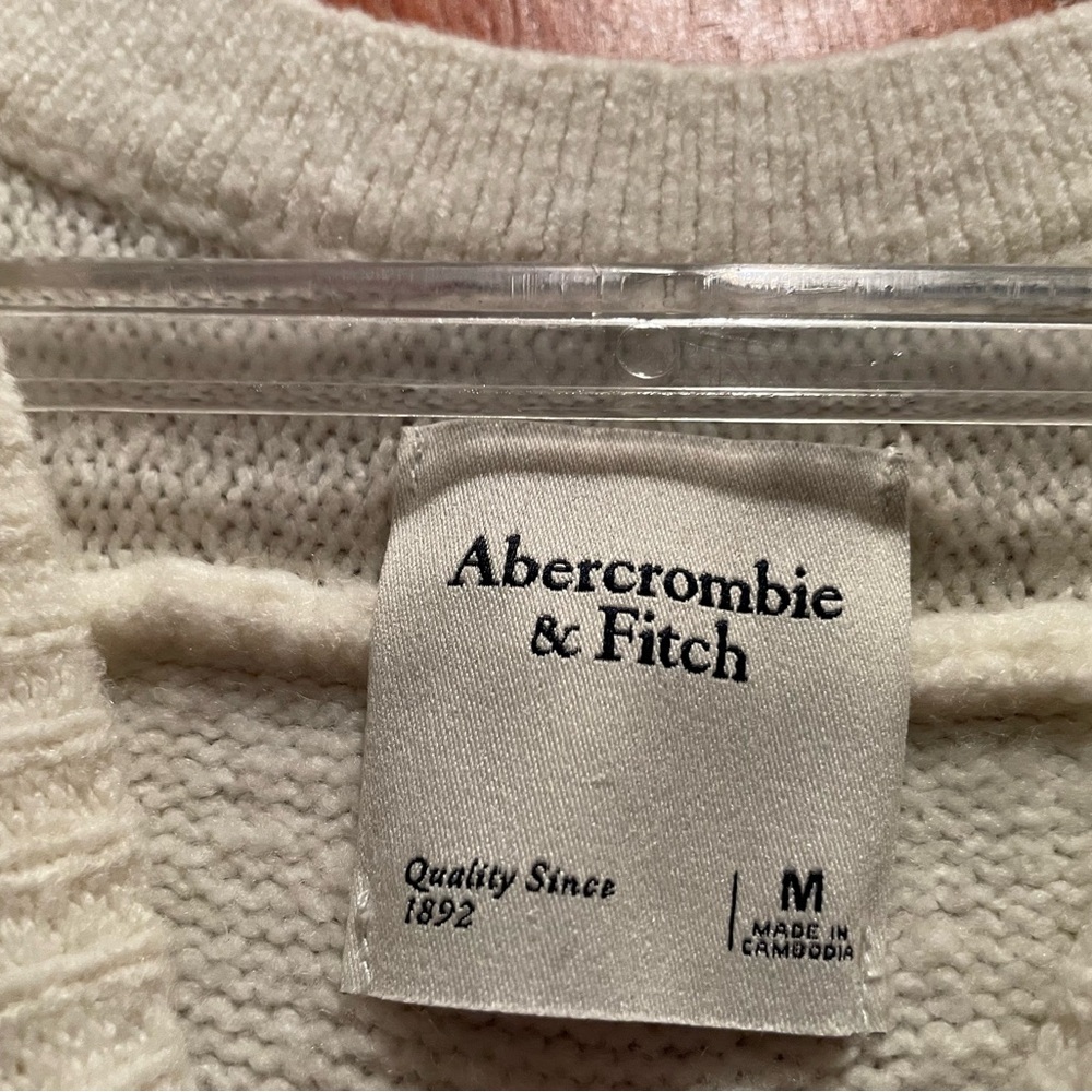 Cream 'Austin Texas' Cozy Sweater - Picture 2 of 5
